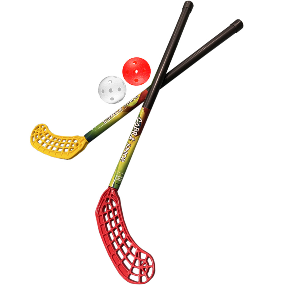 Zestaw do unihokeja Azetx Cobra 2 kije+2 piłki bez owijki 62cm copil AZETX PIOTR CZARCZYSKI