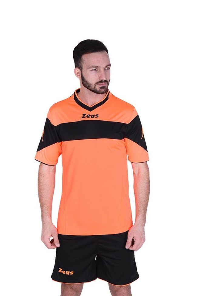 Set fotbal zeus apollo orange negru