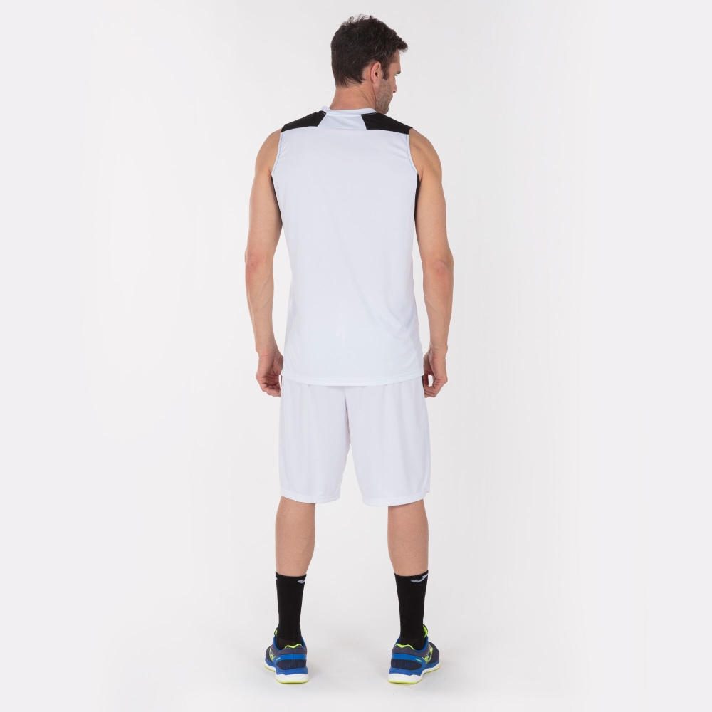 Set Final White-black Sleeveless Joma