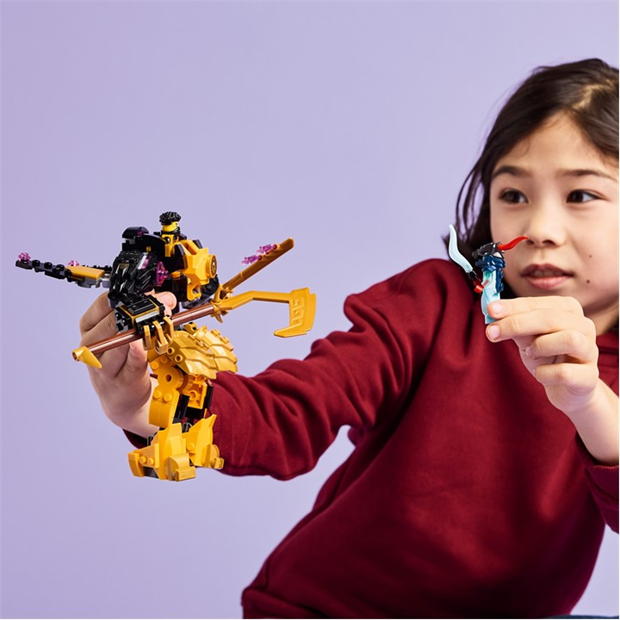 LEGO LEGOr NINJAGOr Arin’s Spinjitzu Battle Mech Toy Set 71839