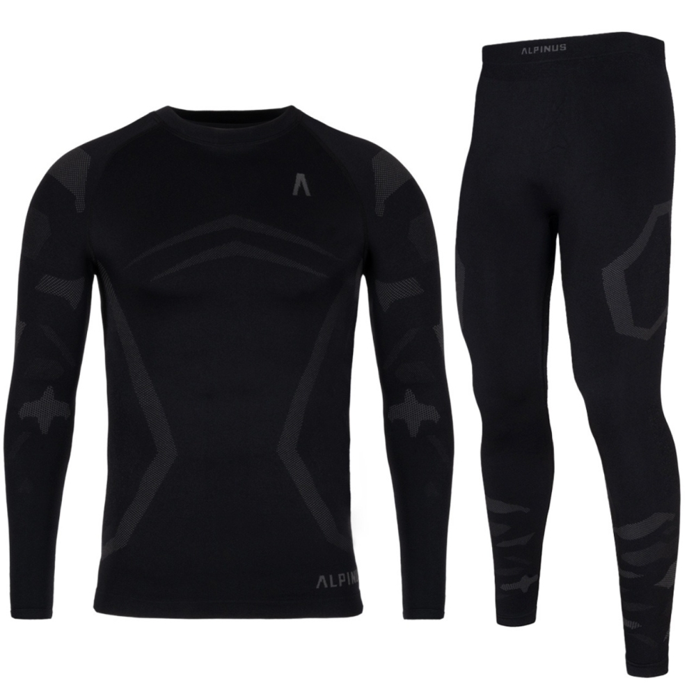 Men's thermal underwear Alpinus Idre Set black SI8945 ALPINUS GROUP SPOKA Z OGRANICZON ODPOWIEDZIALNOCI