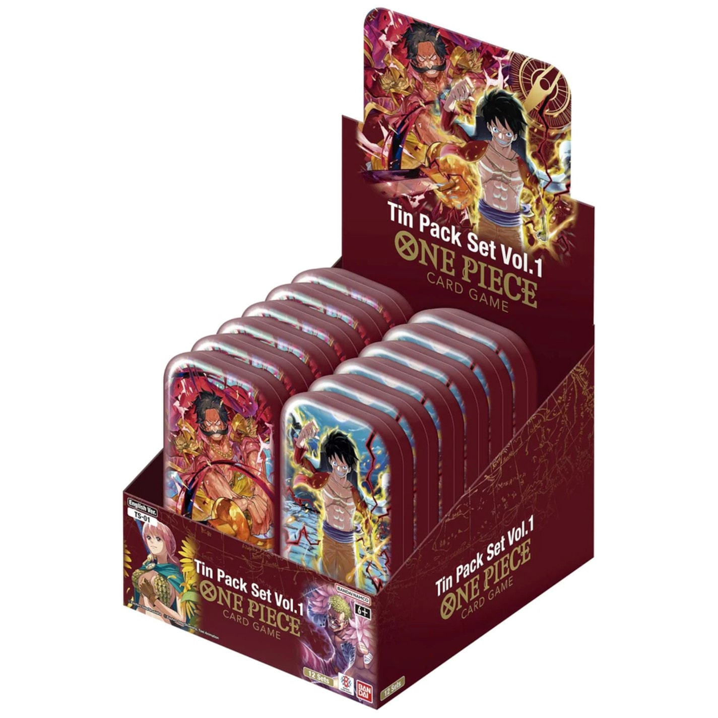 One Piece Piece Tin Pack Set 01