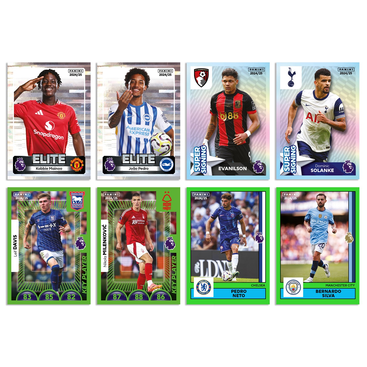 Panini Premier League 24/25 9-Pack Sticker Set