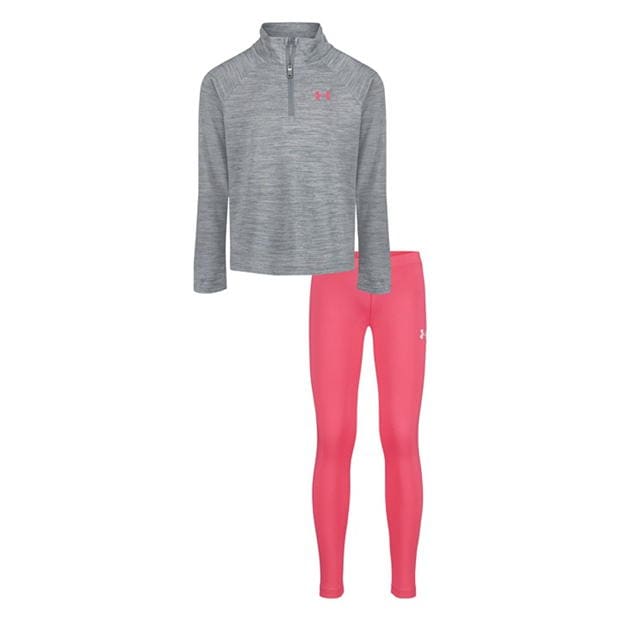Trening Bluza Fermoar Under Armour Quarter and Trouser Set bebelus