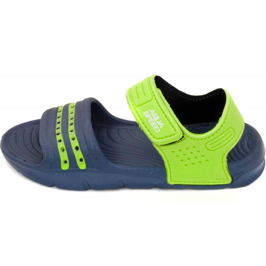 Papuc Casa Pool for Aqua-speed Noli navy green col. 48 copil