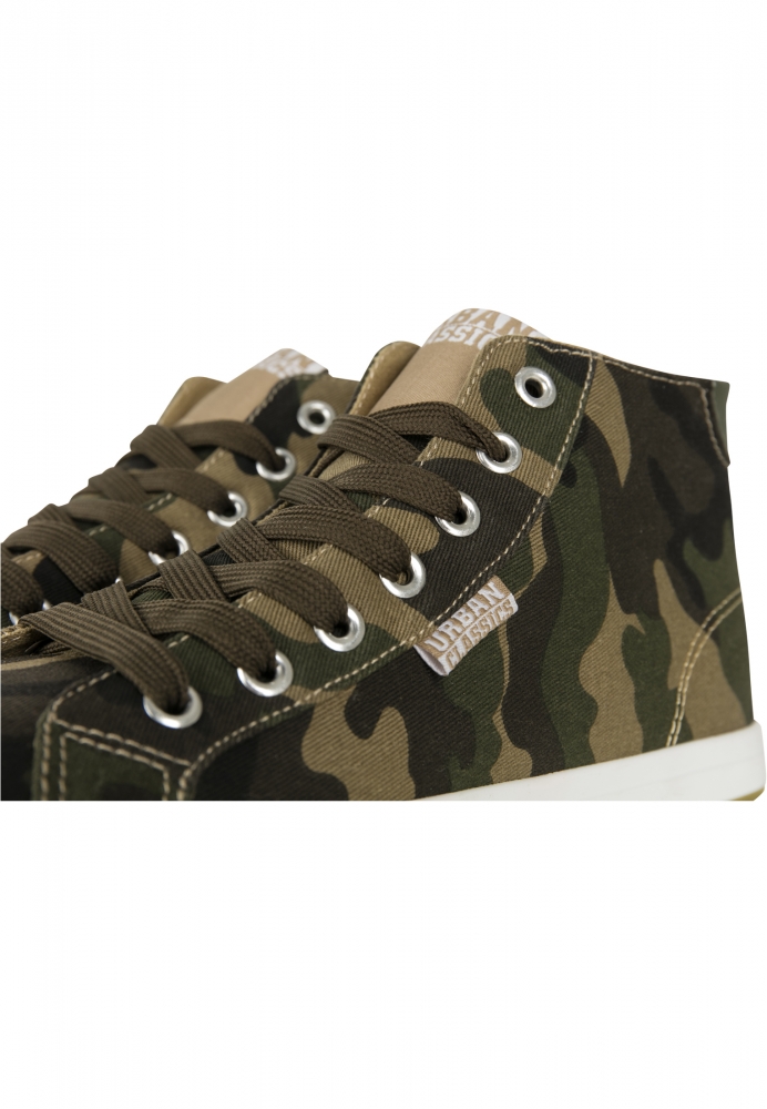 High Top Canvas Sneaker Urban Classics