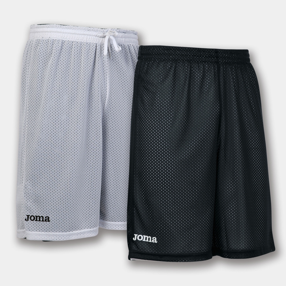 Short Basket Reversible Rookie Black-white Joma