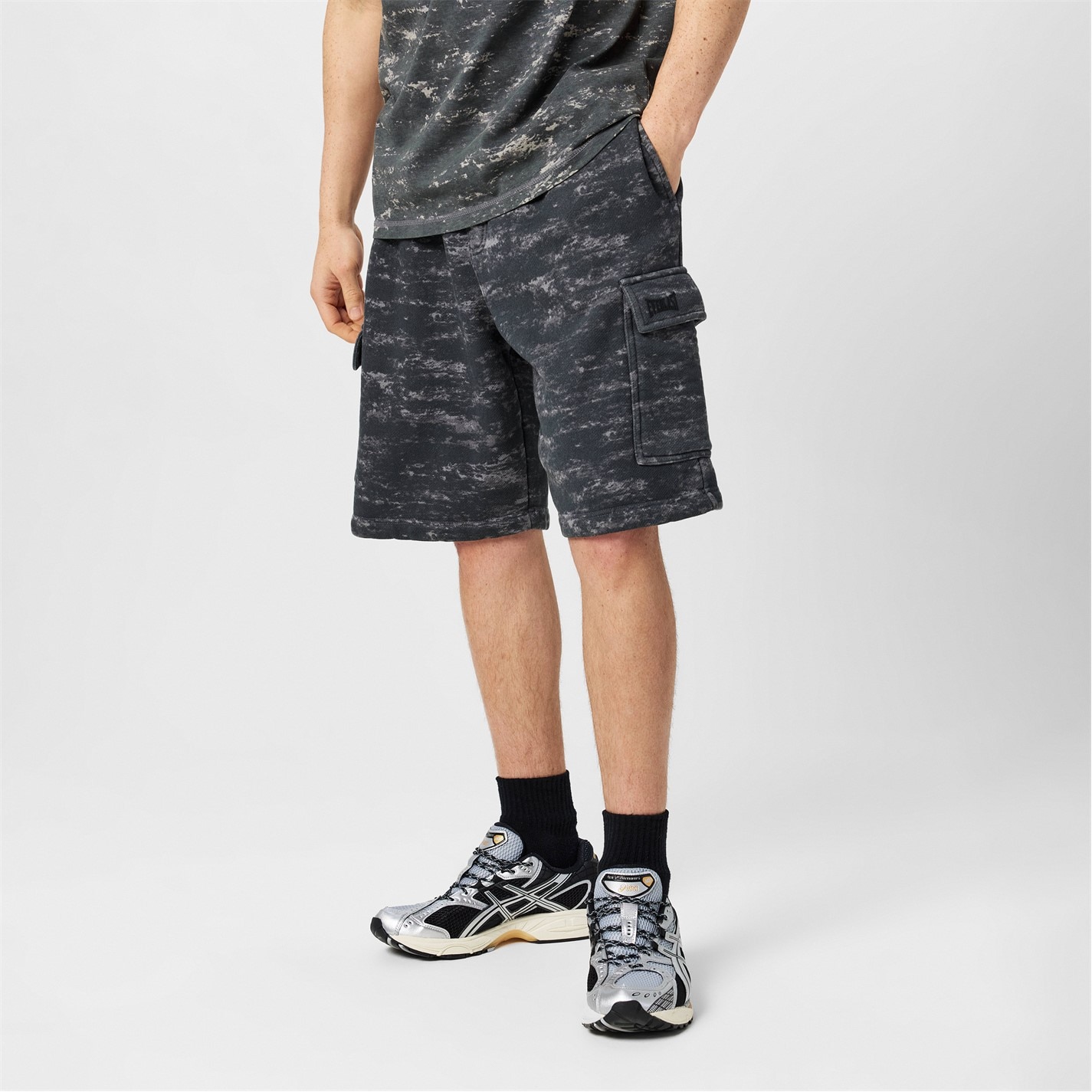 Pantalon scurt Combat Everlast Cargo barbat