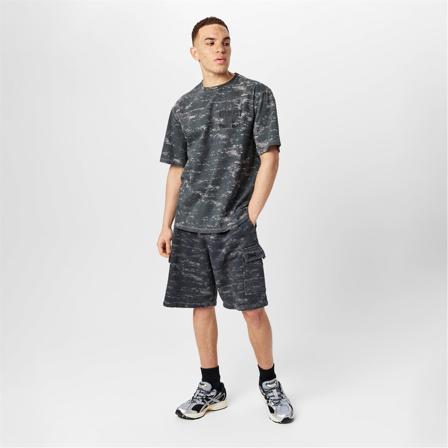 Pantalon scurt Combat Everlast Cargo barbat