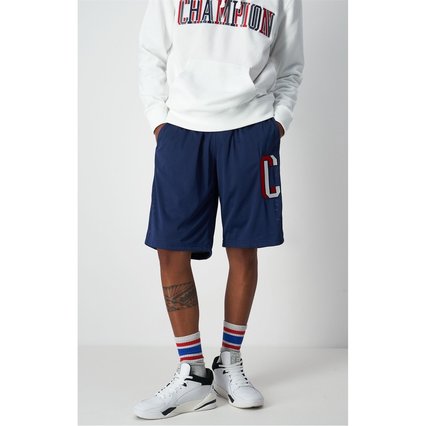 Pantalon scurt Combat Pantalon scurt Champion Logo barbat