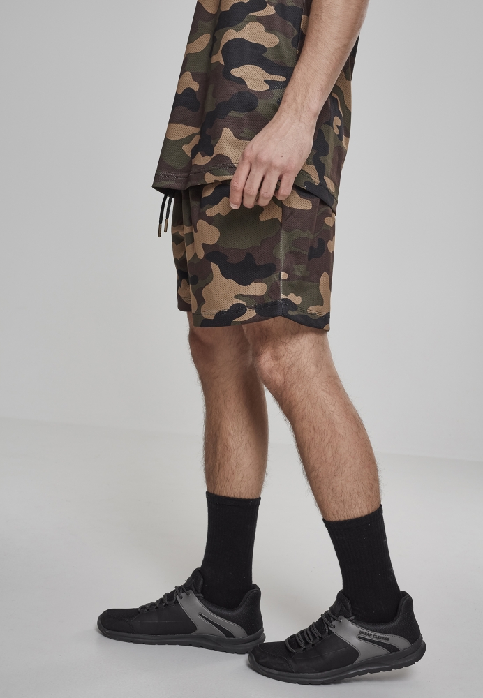 Pantalon scurt Combat Camo Mesh Urban Classics