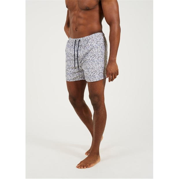 Brave Soul Print Swim Short