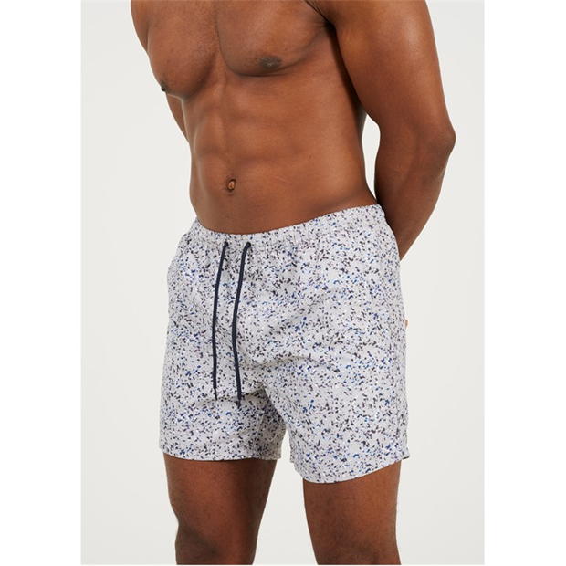 Brave Soul Print Swim Short