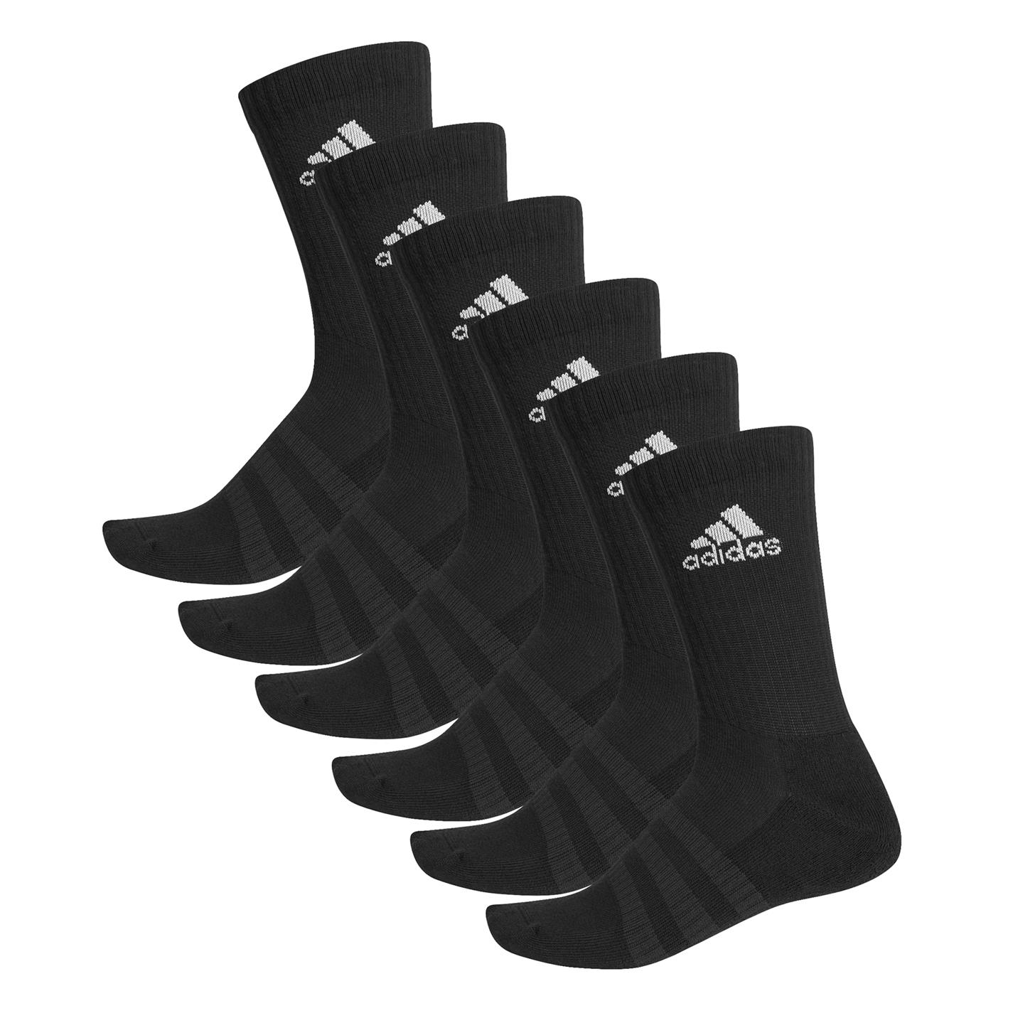 Soseta adidas Cushioned Crew 6 Pack dama