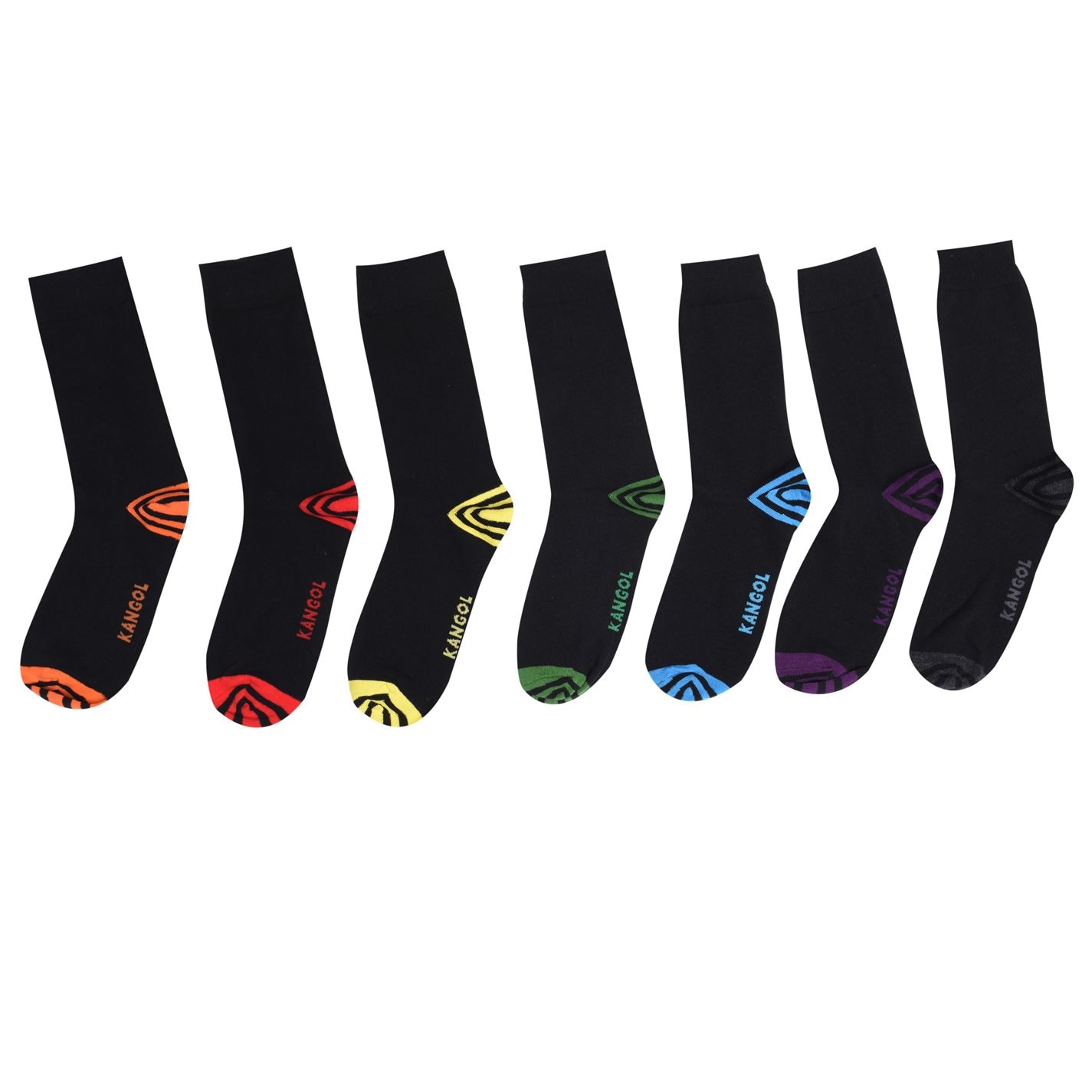 Soseta Kangol Formal 7 Pack barbat