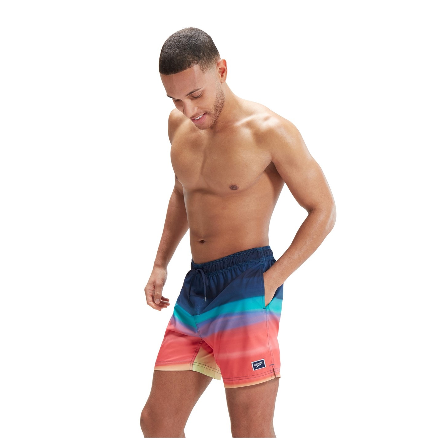 Pantalon scurt Combat Speedo Redondo Edge Volley 17 Swim barbat