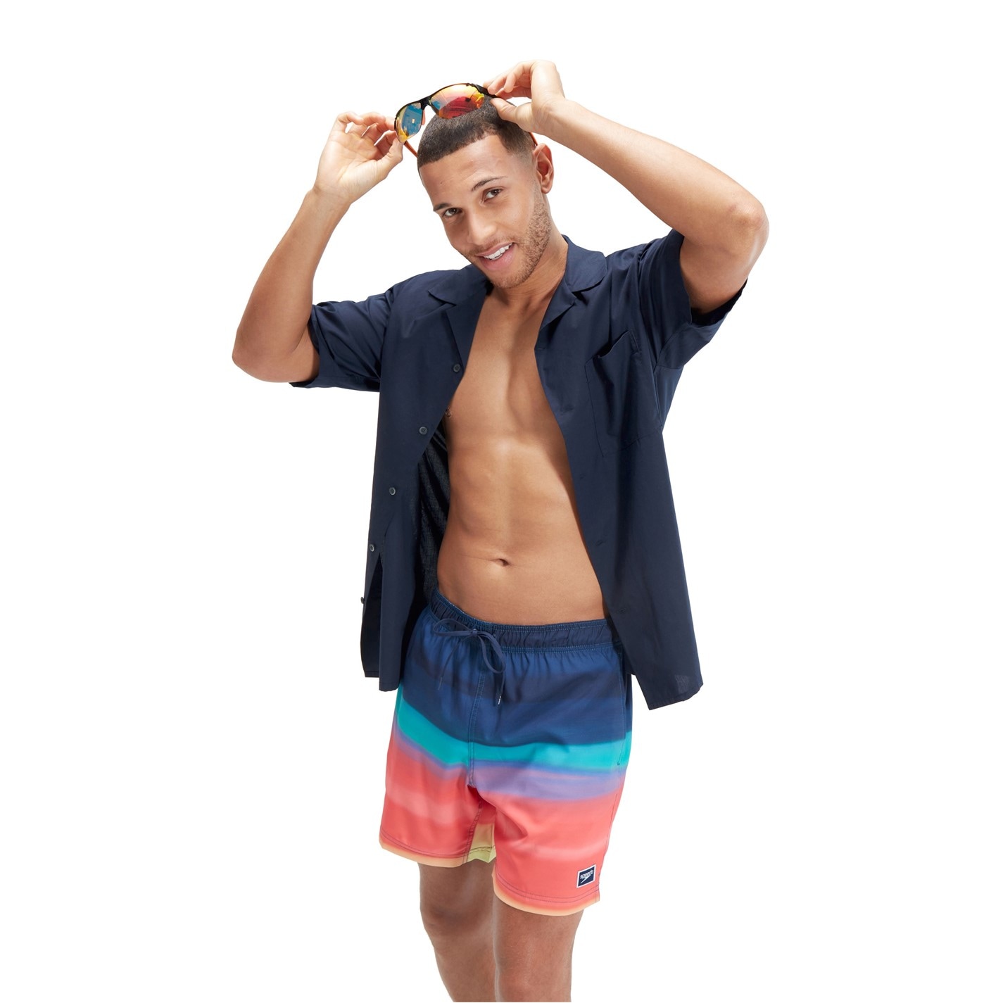 Pantalon scurt Combat Speedo Redondo Edge Volley 17 Swim barbat
