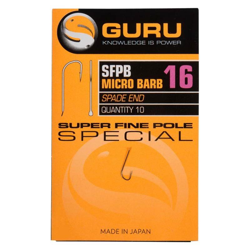 SUPER FINE POLE NR 24 BARBED 10BUC PL marime GURU