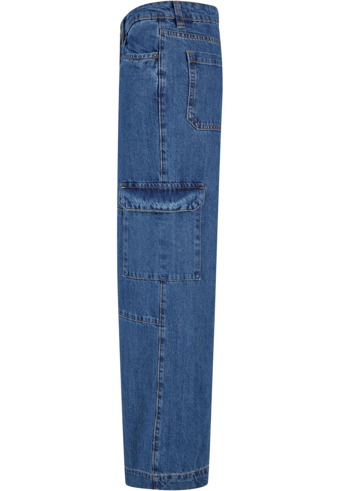 Low Waist Cargo Denim dama Urban Classics