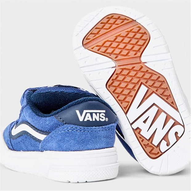 Pantof sport Vans Hylane V Suede Navy Canvas baietel