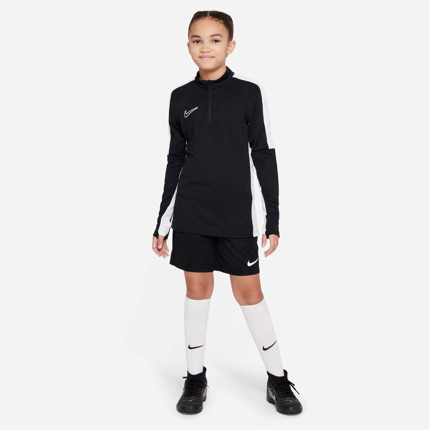 Nike Dri-FIT Academy Big Soccer Drill Top (Stock) copil
