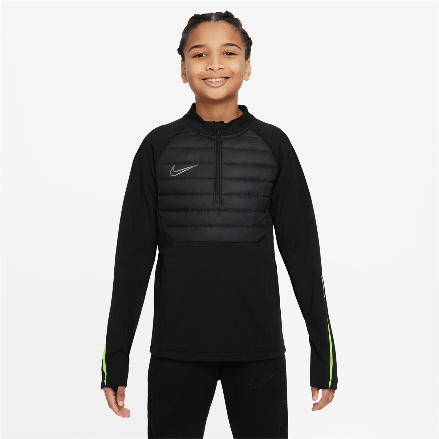 Nike Therma-FIT Academy Big Soccer Drill Top copil