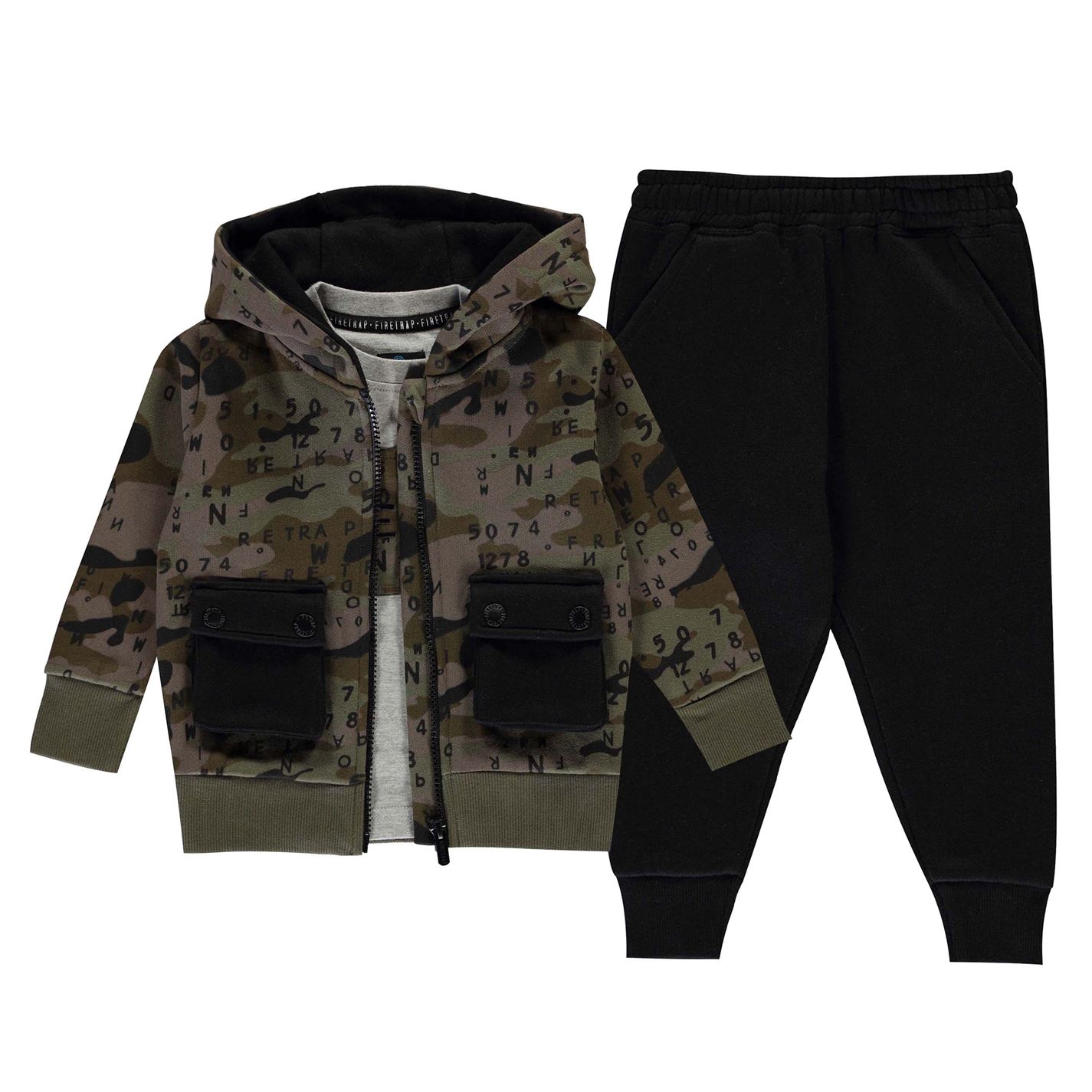 Firetrap 3 Piece Jogger Set bebelus baietel