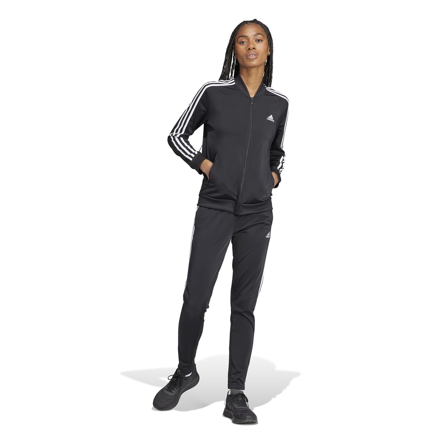 Trening adidas Back 2 Basics 3-Stripes dama