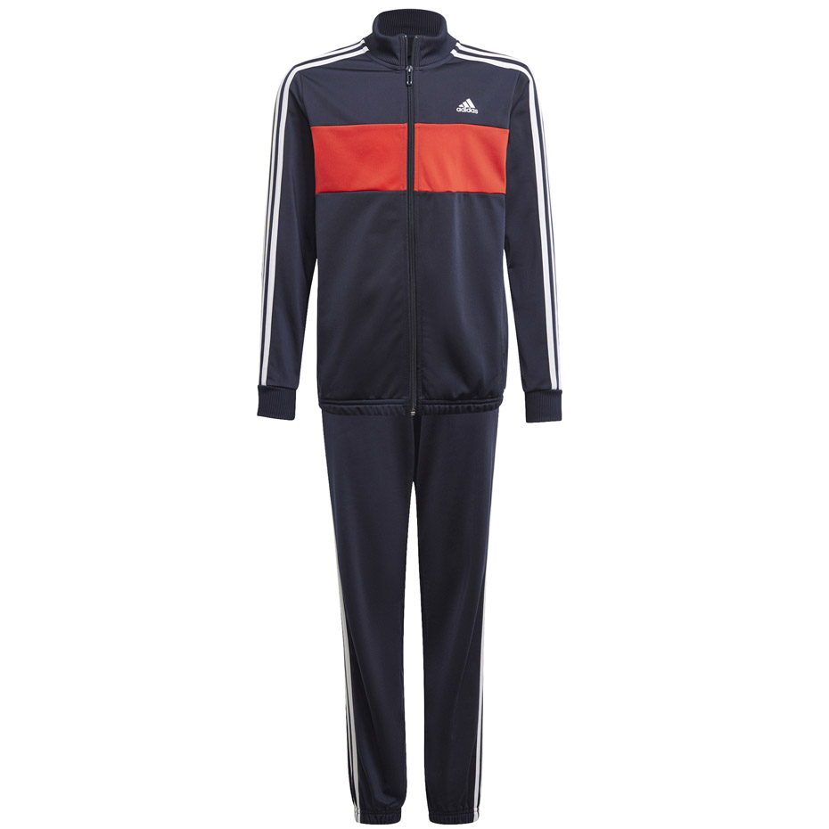 Trening Adidas Essentials Tiberio for navy blue-red GN3972 copil