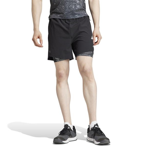 Trening adidas Wo Pow 2in1 Sho Short barbat
