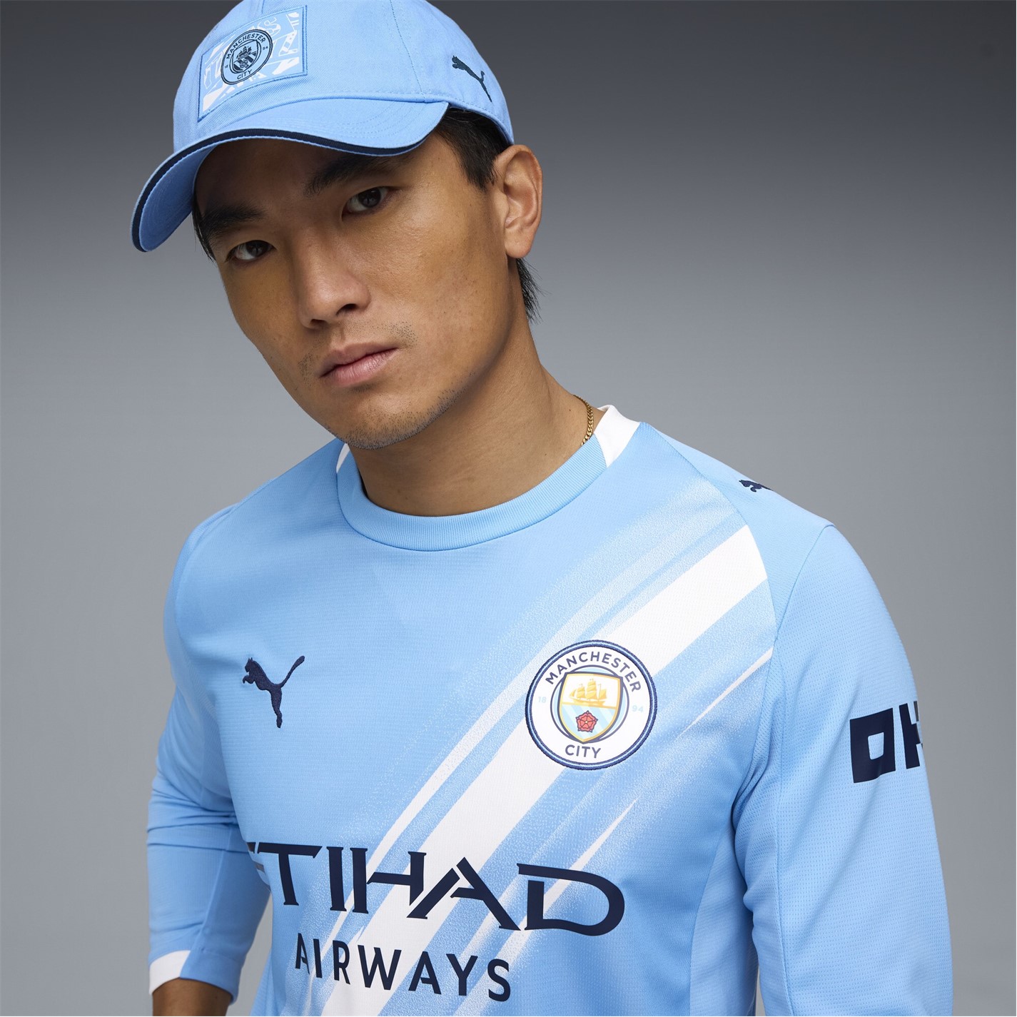 Camasa Puma Manchester City Maneca Lunga Home 2025 2026 adulti