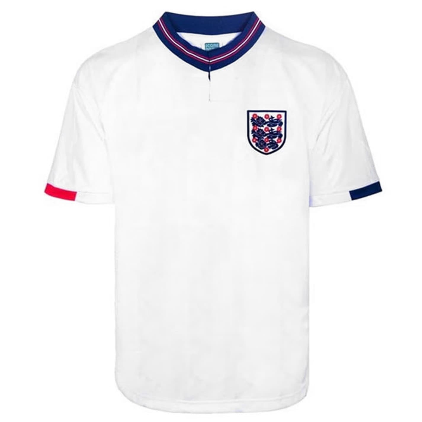 Camasa Score Draw England Home 1989 adulti