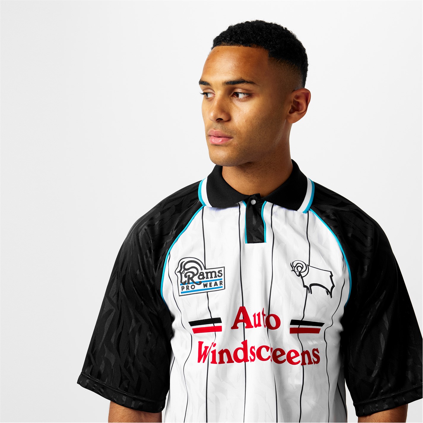 Camasa Score Draw Derby County Retro Home 94 adulti
