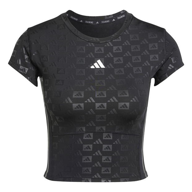 Camasa adidas Hyperglam Training Emboss T- dama