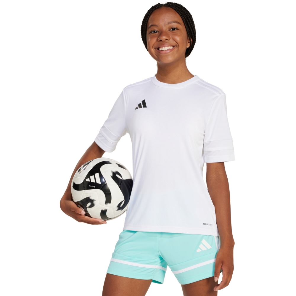 Camasa 's T- adidas Squadra 25 white JJ0058 copil