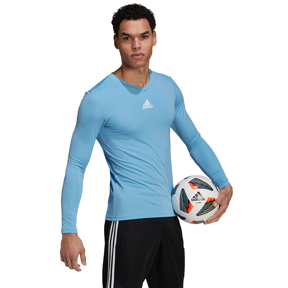 Tricou Men's adidas Team Base light blue GN7507