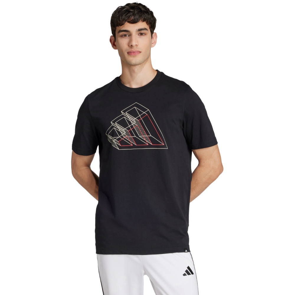 Camasa Men's T- adidas Tech Outline Graphic black JJ3866