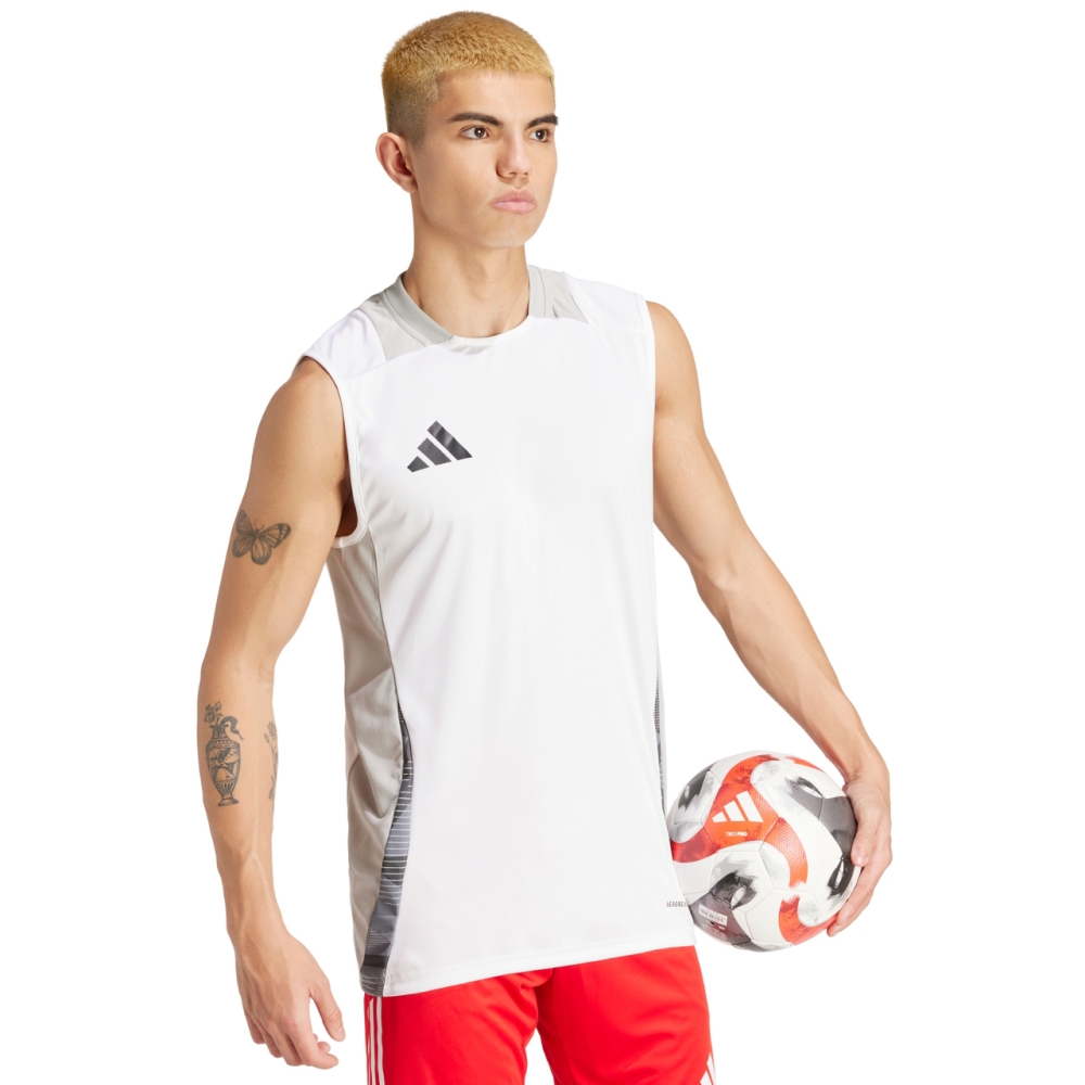Camasa Men's adidas Tiro 24 Competition Training Sleeveless T- white IR5479