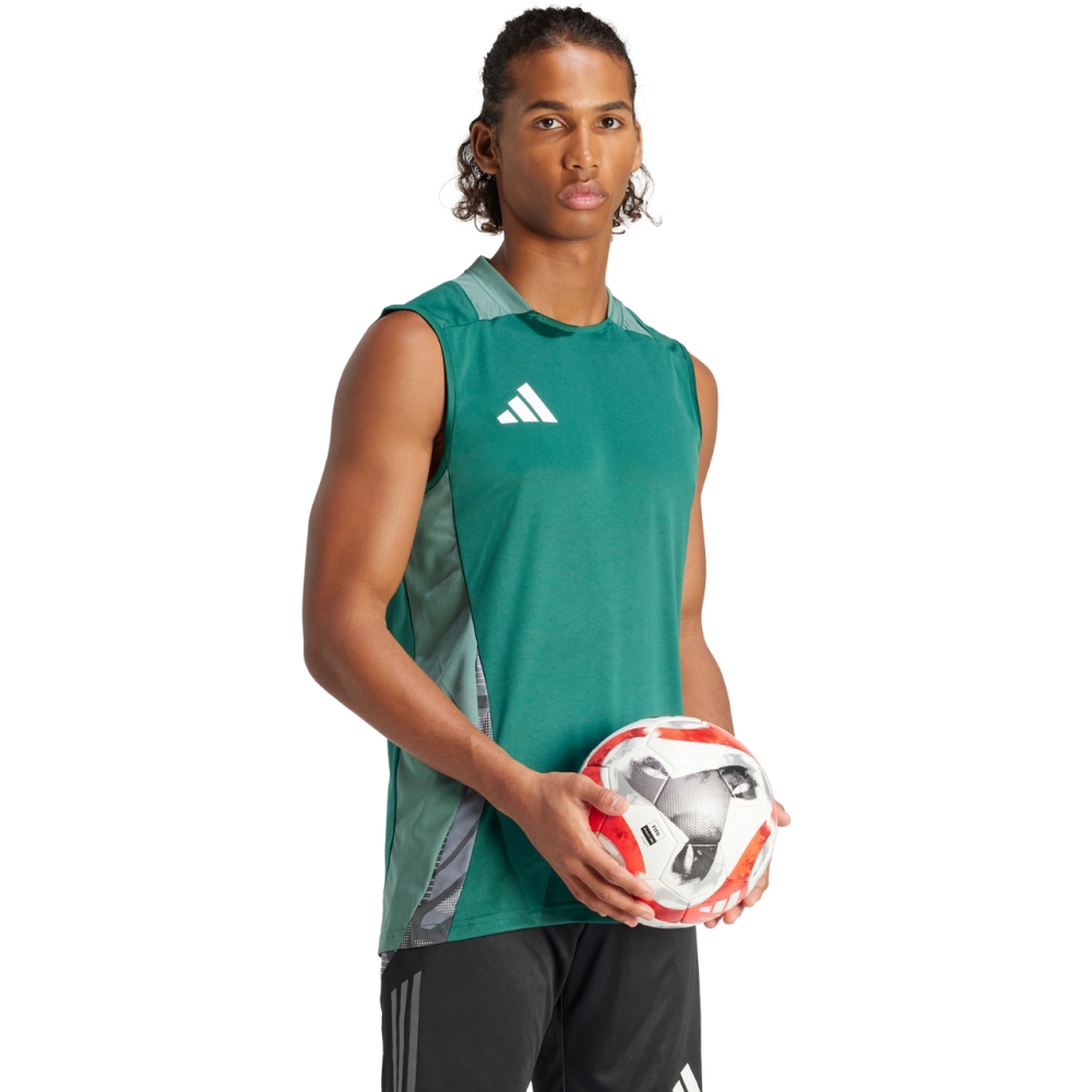 Camasa Men's T- adidas Tiro 24 Competition Training Sleeveless green IR5477