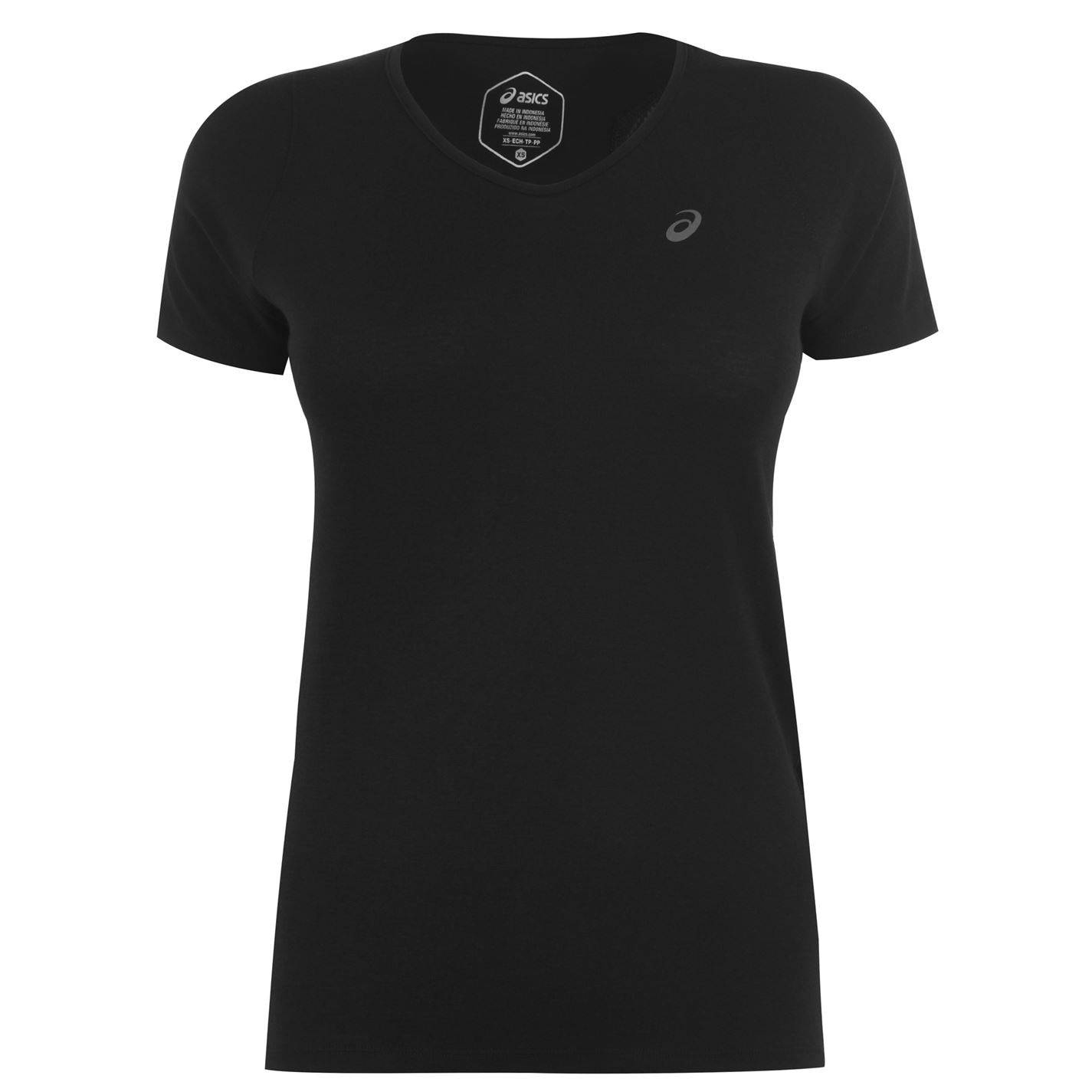 Asics V Neck SS Running Top dama