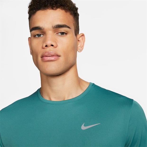 Nike Miler Dri-FIT UV Short-Sleeve Running Top barbat