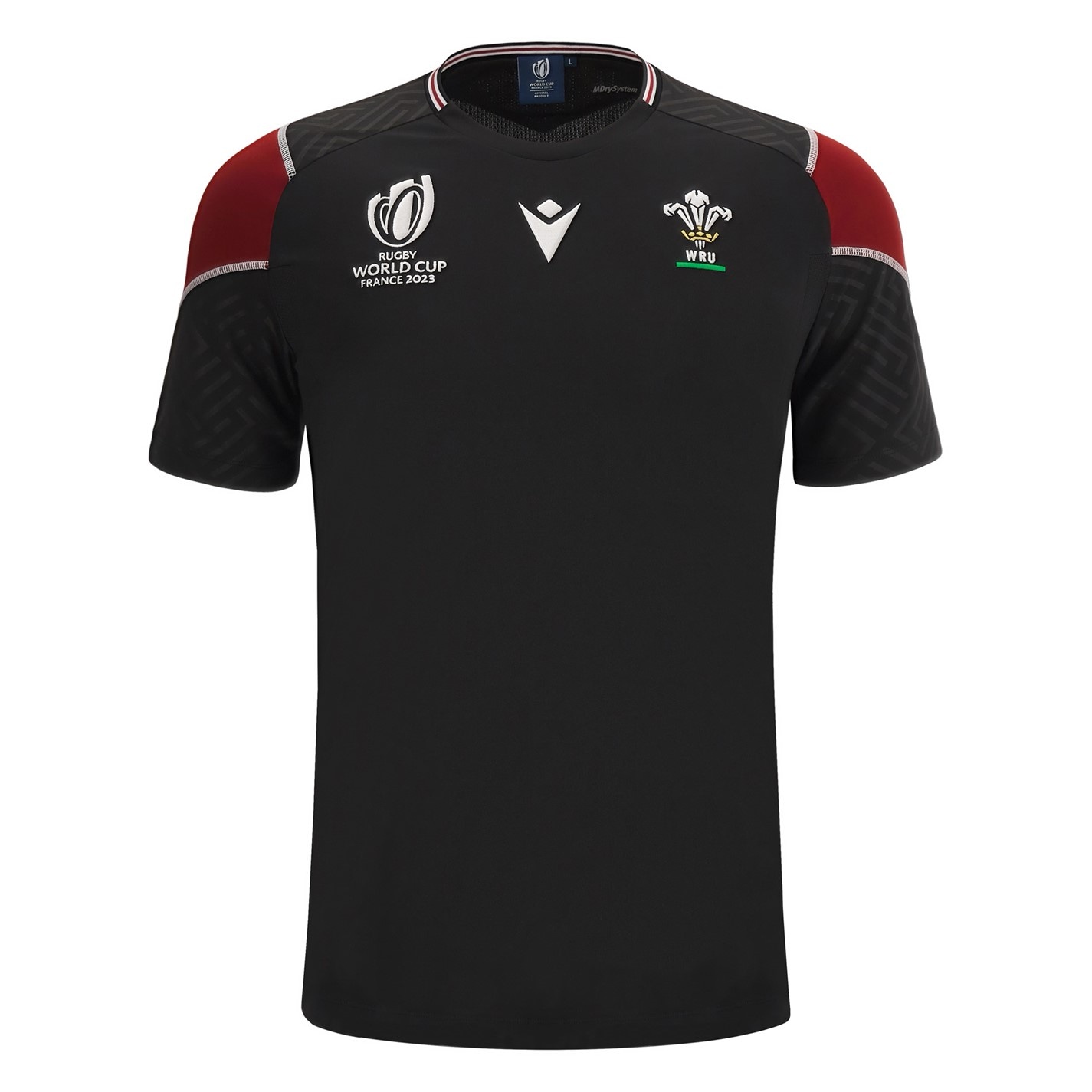 Camasa Macron Wales Rugby Training 2023 2024 adulti