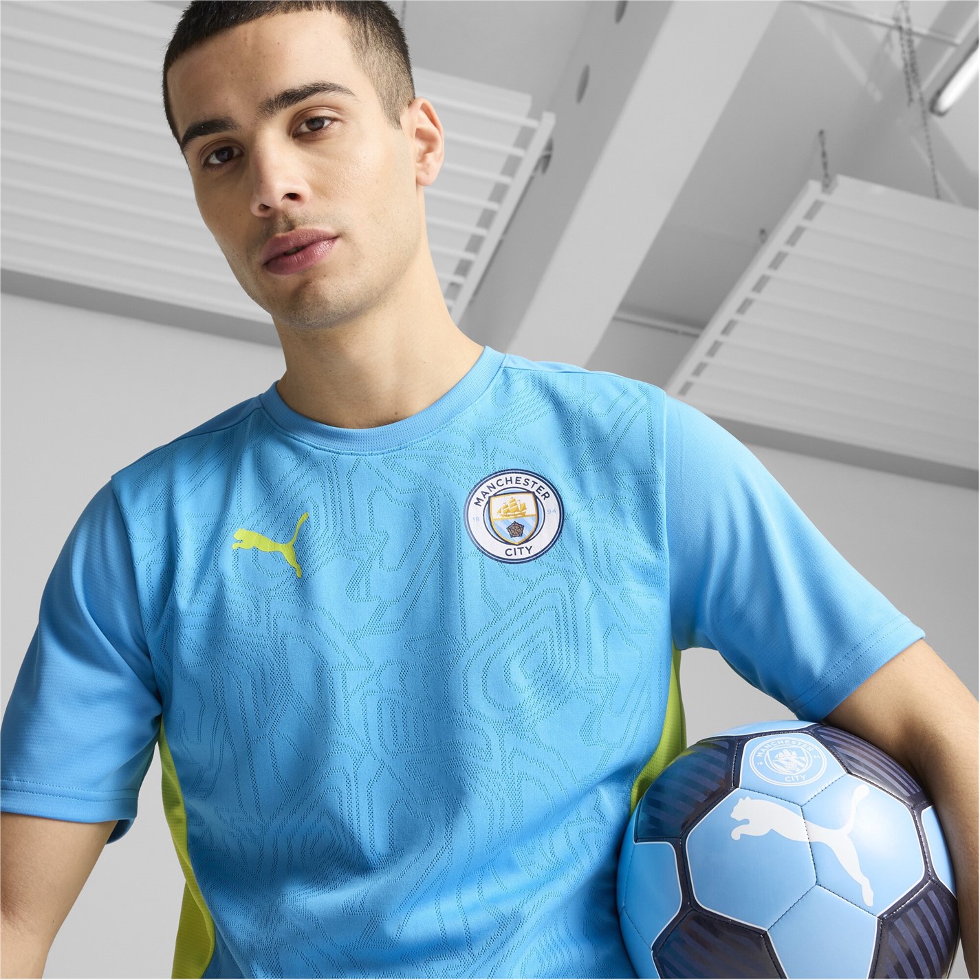 Camasa Puma Manchester City FC Training 2024 2025 adulti