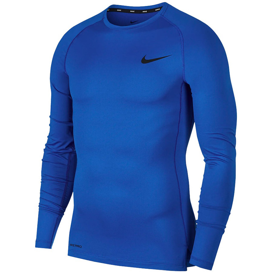 Camasa Men's t- Nike, for EXAMPLE, Top LS Tight blue BV5588 480 Nike
