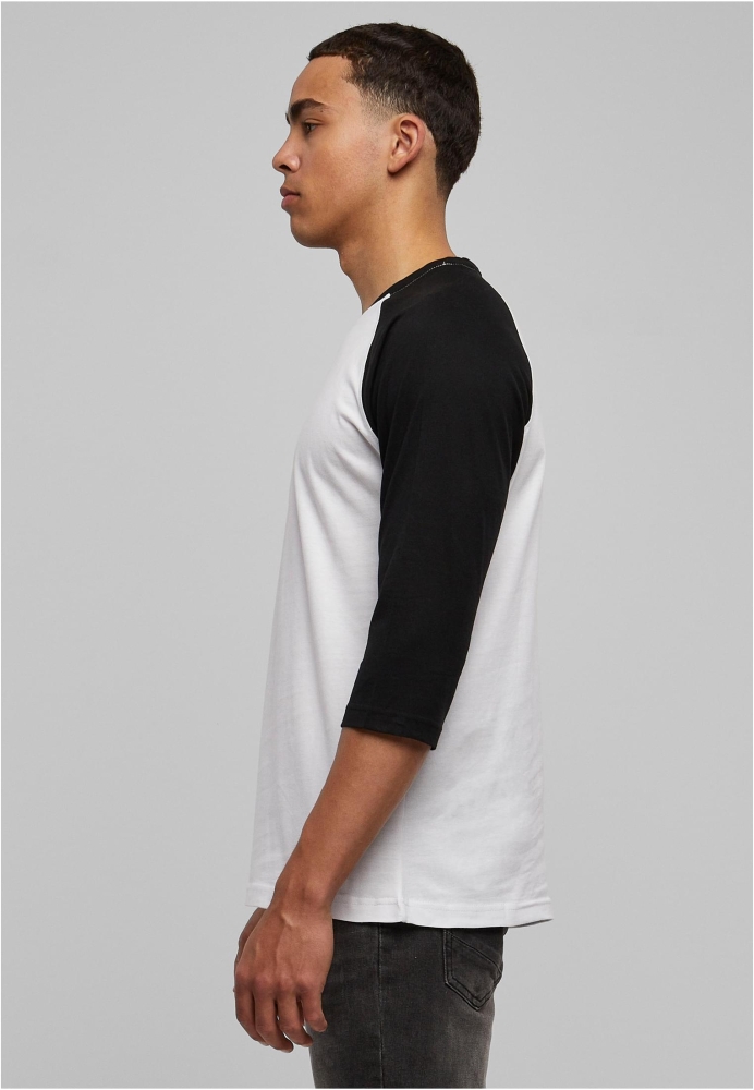 Tricou Contrast 3/4 Sleeve Raglan Urban Classics