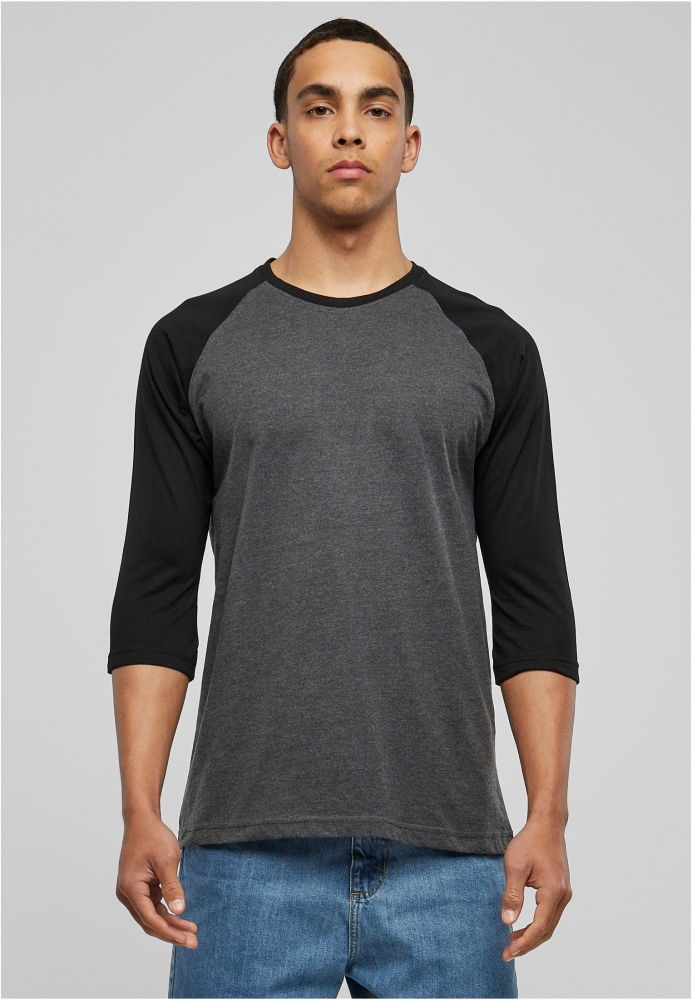 Tricou Contrast 3/4 Sleeve Raglan Urban Classics