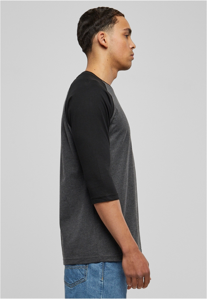 Tricou Contrast 3/4 Sleeve Raglan Urban Classics