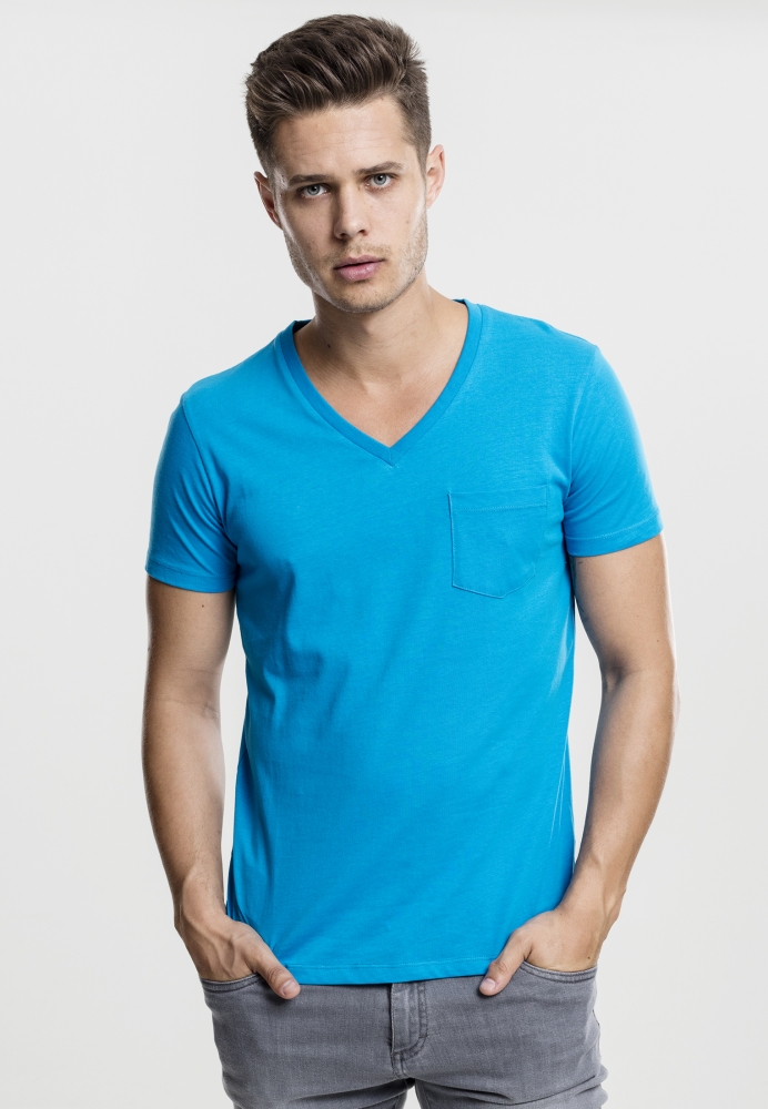 Tricou V-Neck Pocket Urban Classics