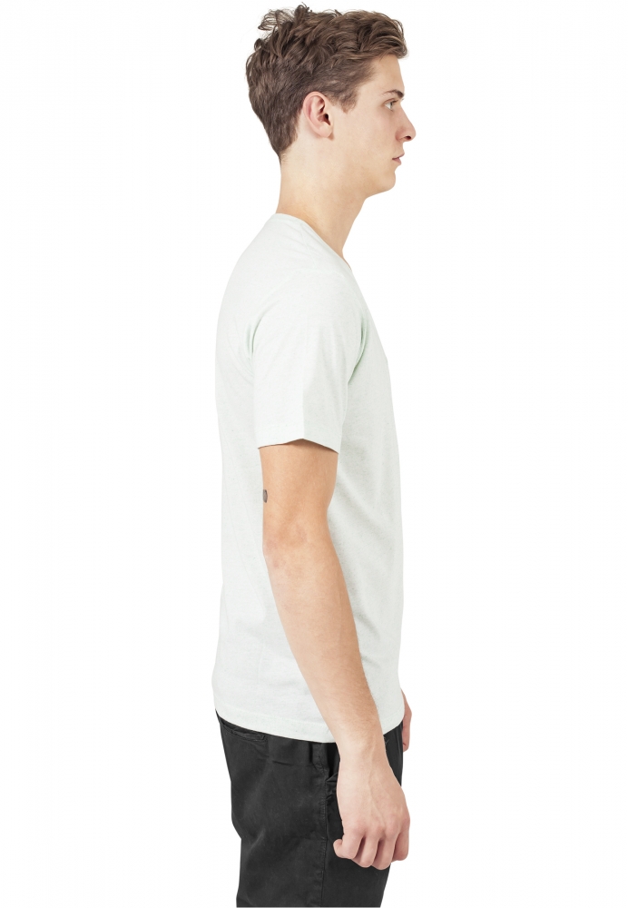 Tricou Melange V-Neck Pocket Urban Classics