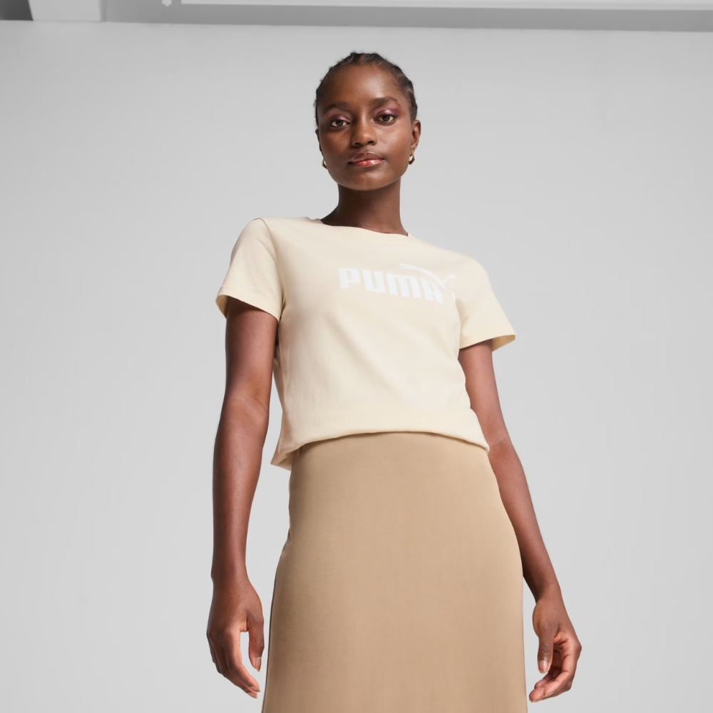 Tricou 's Puma ESS No.1 Logo beige 682371 87 dama